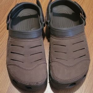 Crocs Men's Bogota Brown Clogs